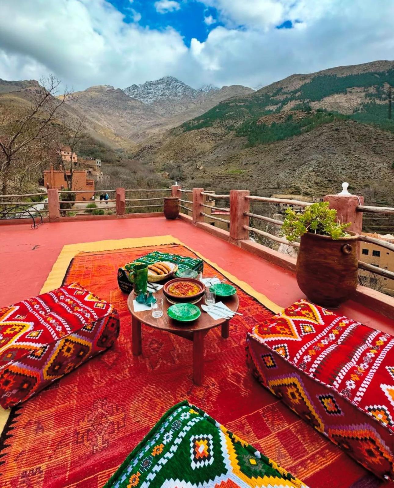Aux Lumieres Du Toubkal Light Of Toubkal Hotel Imlil  Ngoại thất bức ảnh